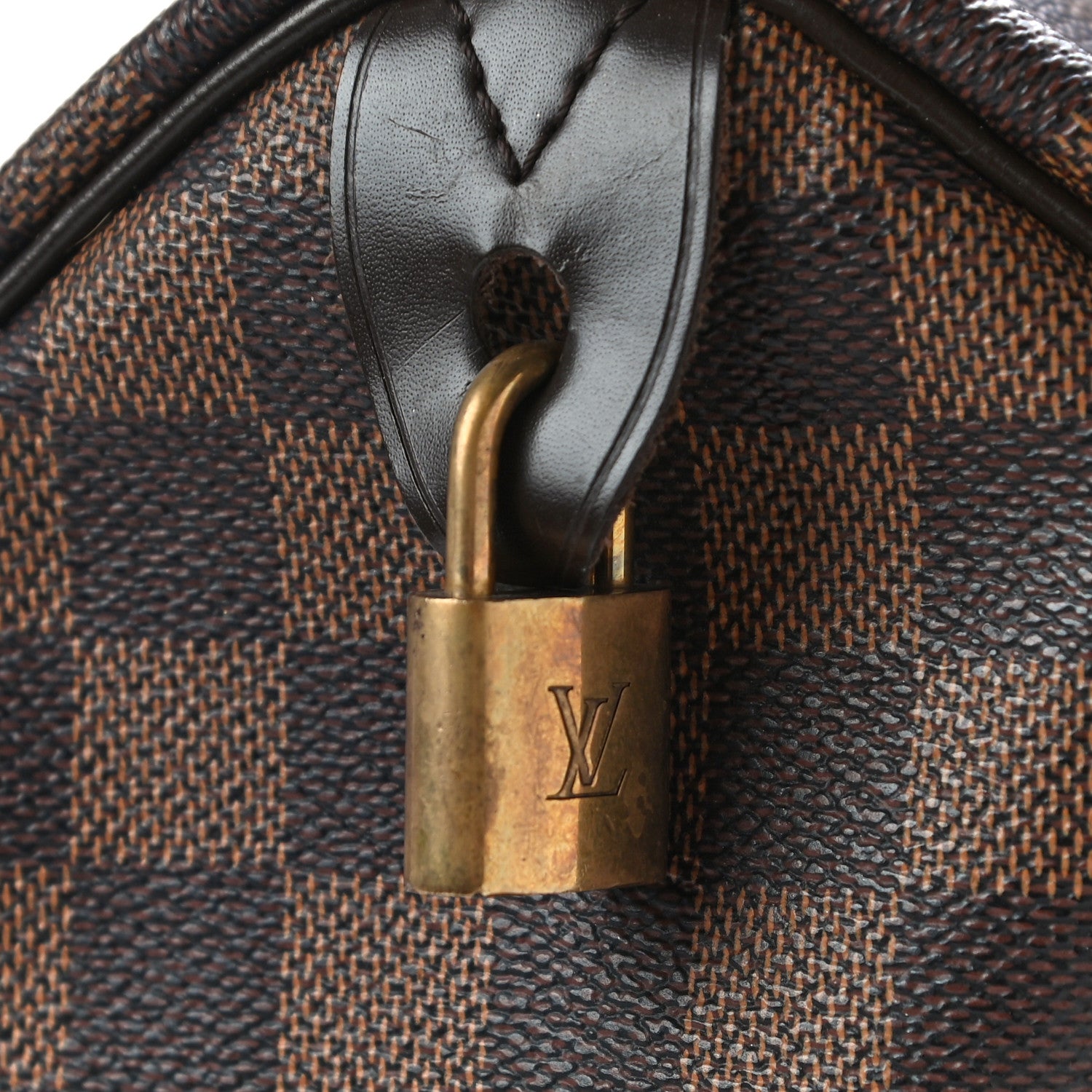 Louis Vuitton Damier Ebene Speedy 30 16 of 18