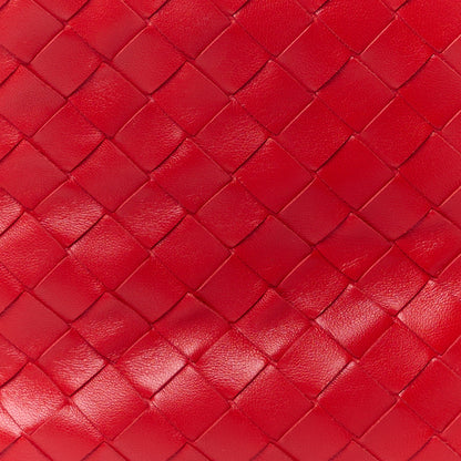 Bottega Veneta Nappa Intrecciato Tote Bag Red 8 of 13