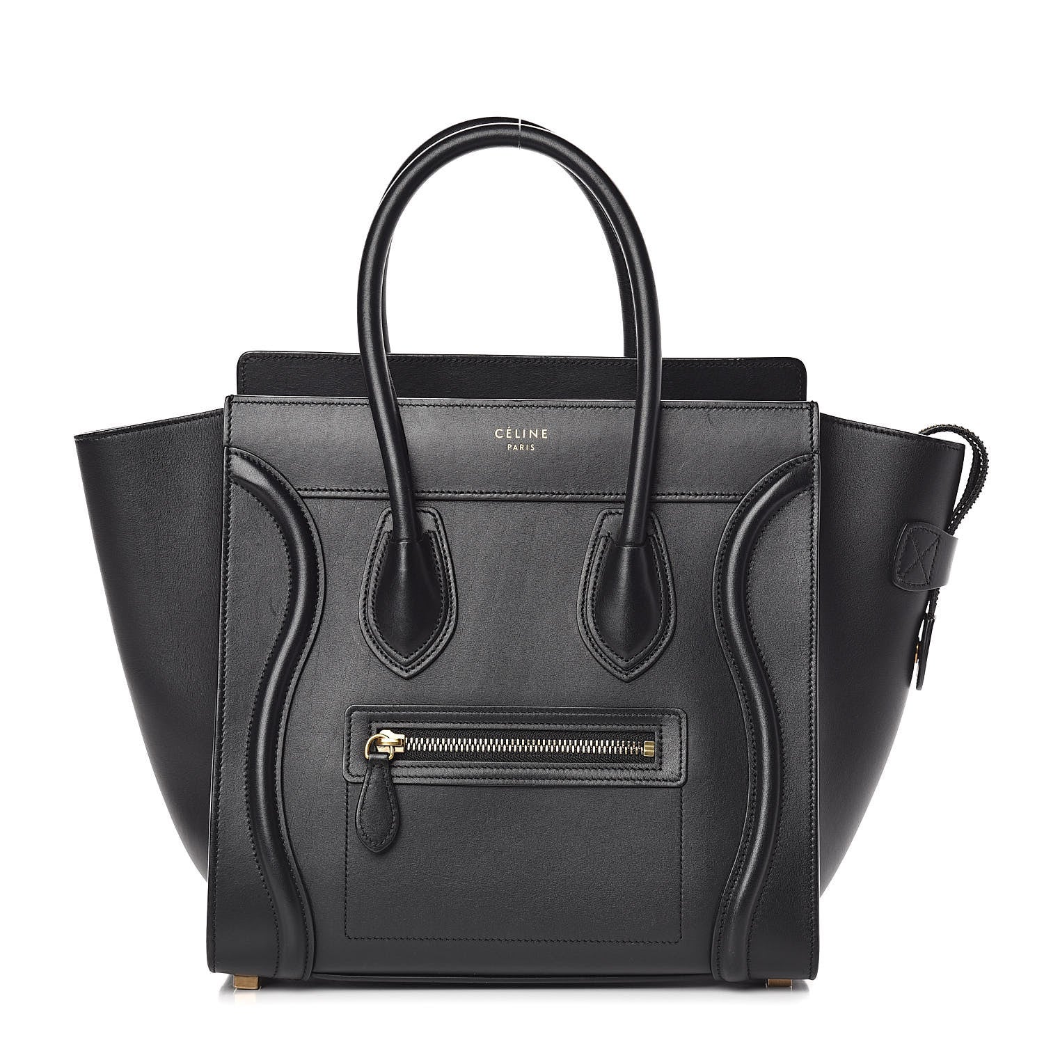 Celine Smooth Calfskin Micro Luggage Black 1 of 13
