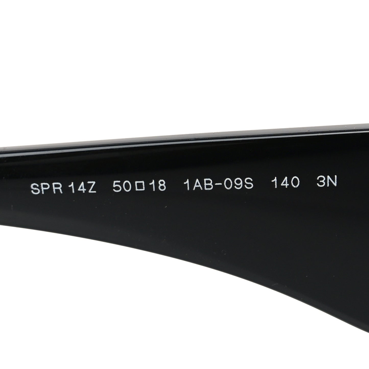 Acetate Symbole Sunglasses SPR 14Z Black