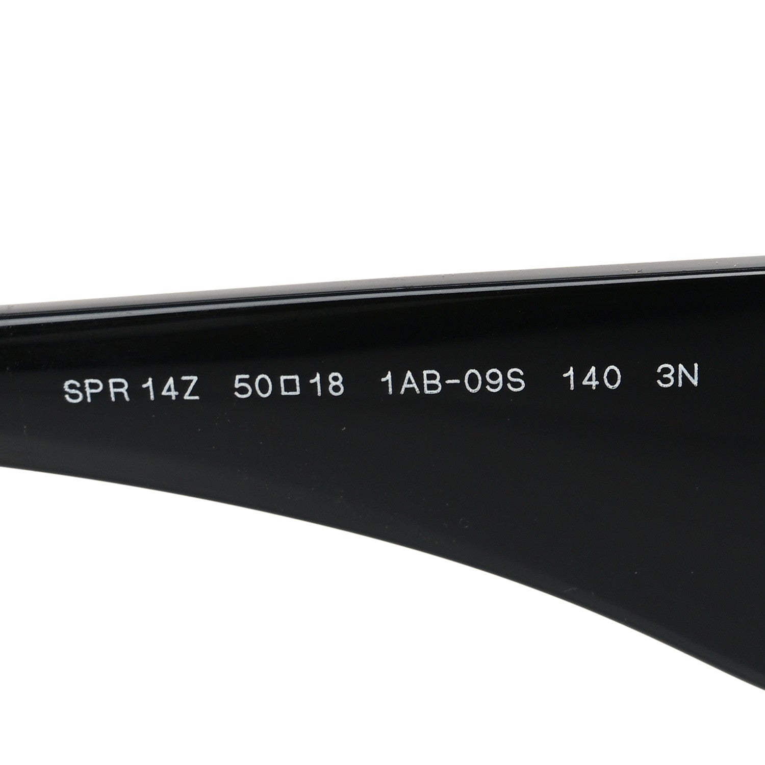 Prada Acetate Symbole Sunglasses SPR 14Z Black 6 of 6