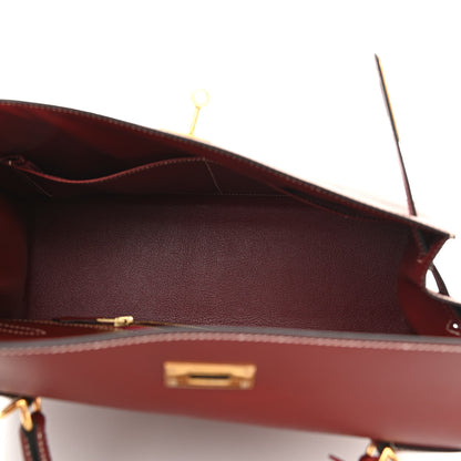 Hermes Chamonix Kelly Sellier 32 Rouge H 5 of 10