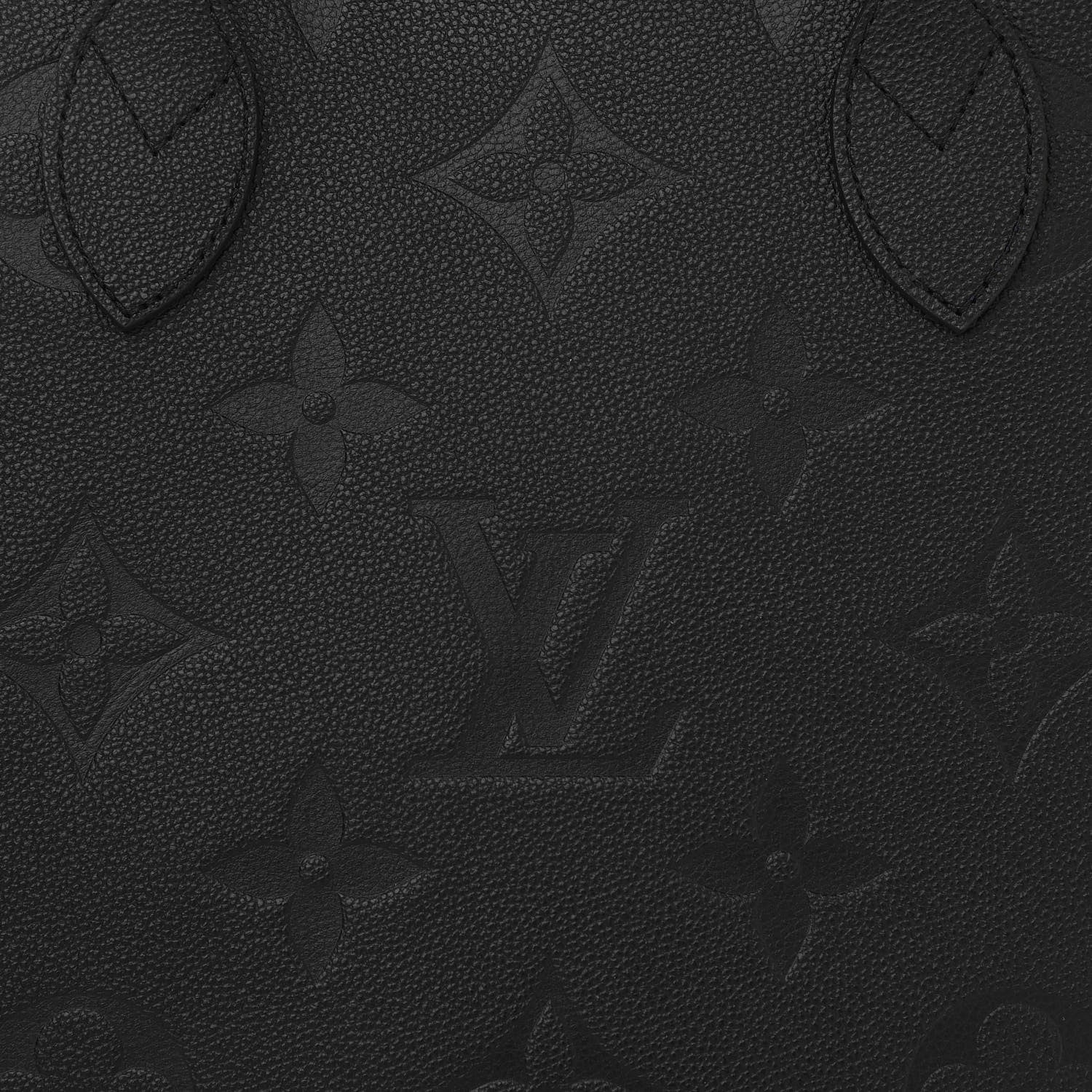 Louis Vuitton Empreinte Monogram Giant Neverfull MM Black 10 of 10