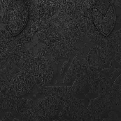 Louis Vuitton Empreinte Monogram Giant Neverfull MM Black 10 of 10
