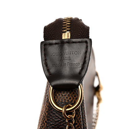 Louis Vuitton Damier Ebene Mini Pochette Accessories 6 of 8