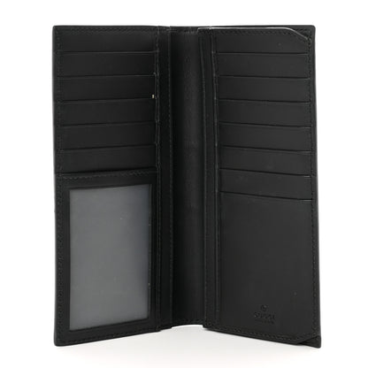 Gucci Guccissima Signature Web New Web Long Wallet Black 5 of 8