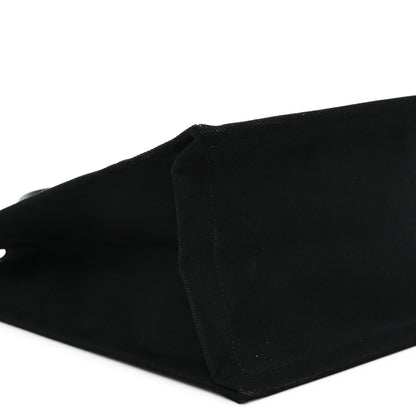 Saint Laurent Linen Calfskin Rive Gauche Tote Black 9 of 13