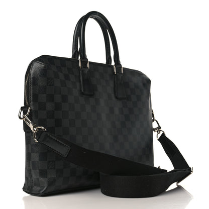 Louis Vuitton Damier Graphite Porte-Documents Jour 3 of 9