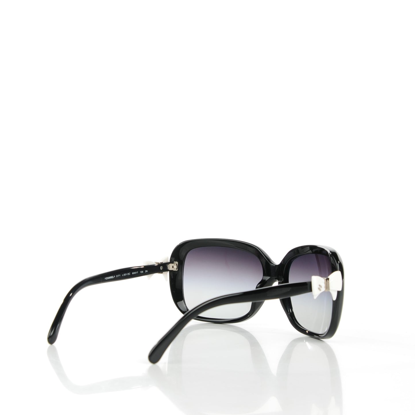 CC Bow Sunglasses 5171 Black White