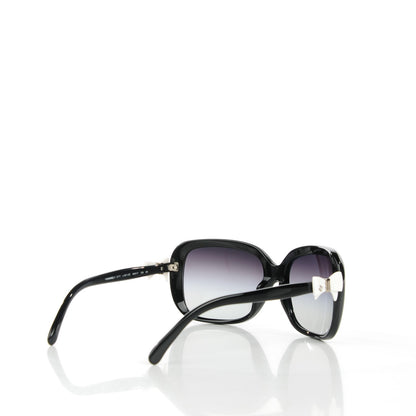 Chanel CC Bow Sunglasses 5171 Black White 2 of 7