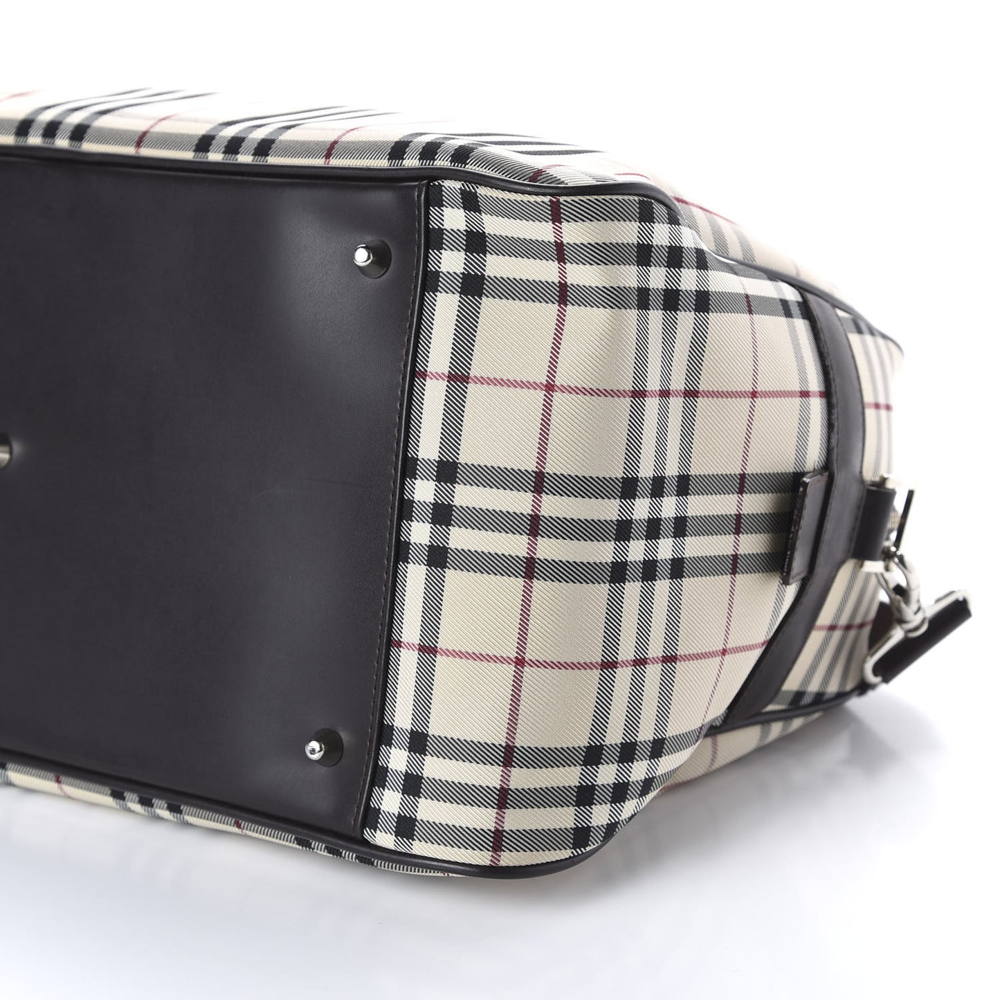 BURBERRYS House Check Travel Bag Chocolate