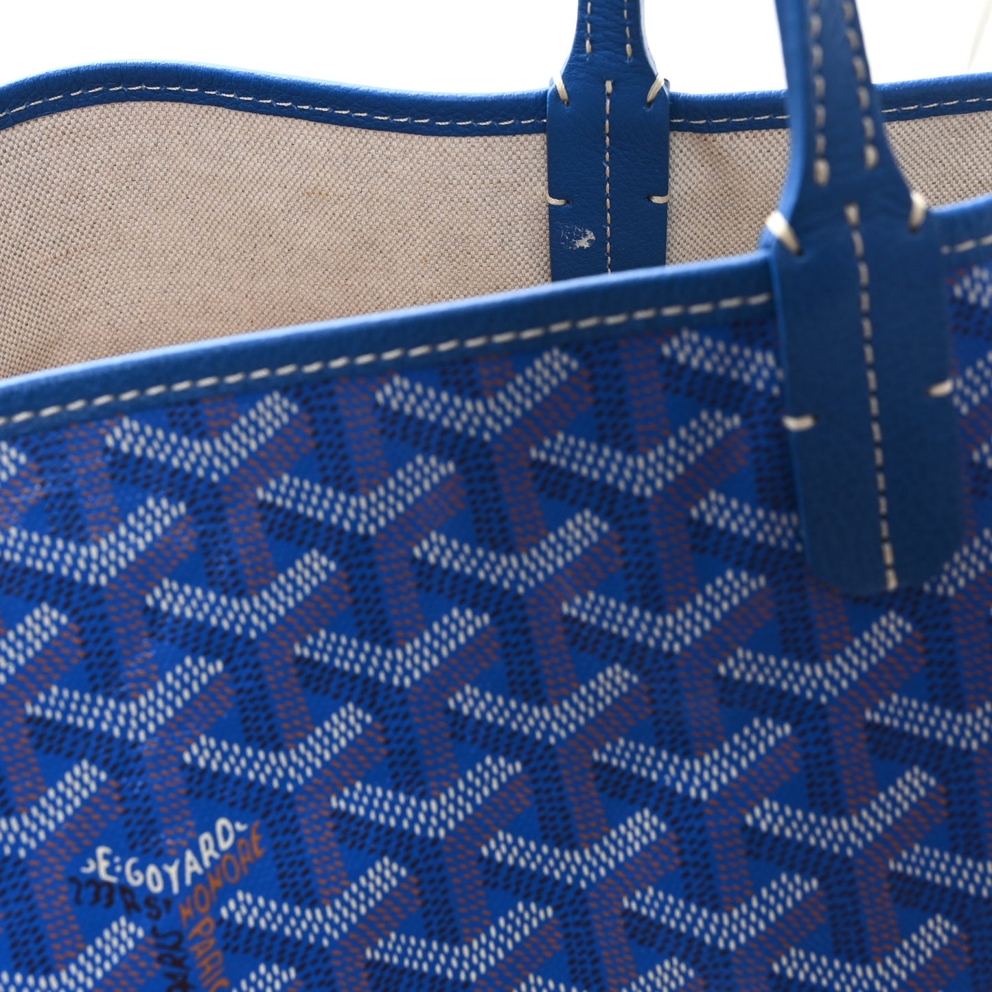 Goyardine Saint Louis GM Sky Blue
