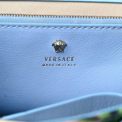 Versace Calfskin Canvas Medium Palazzo Empire Bag Desert Palm 6 of 19