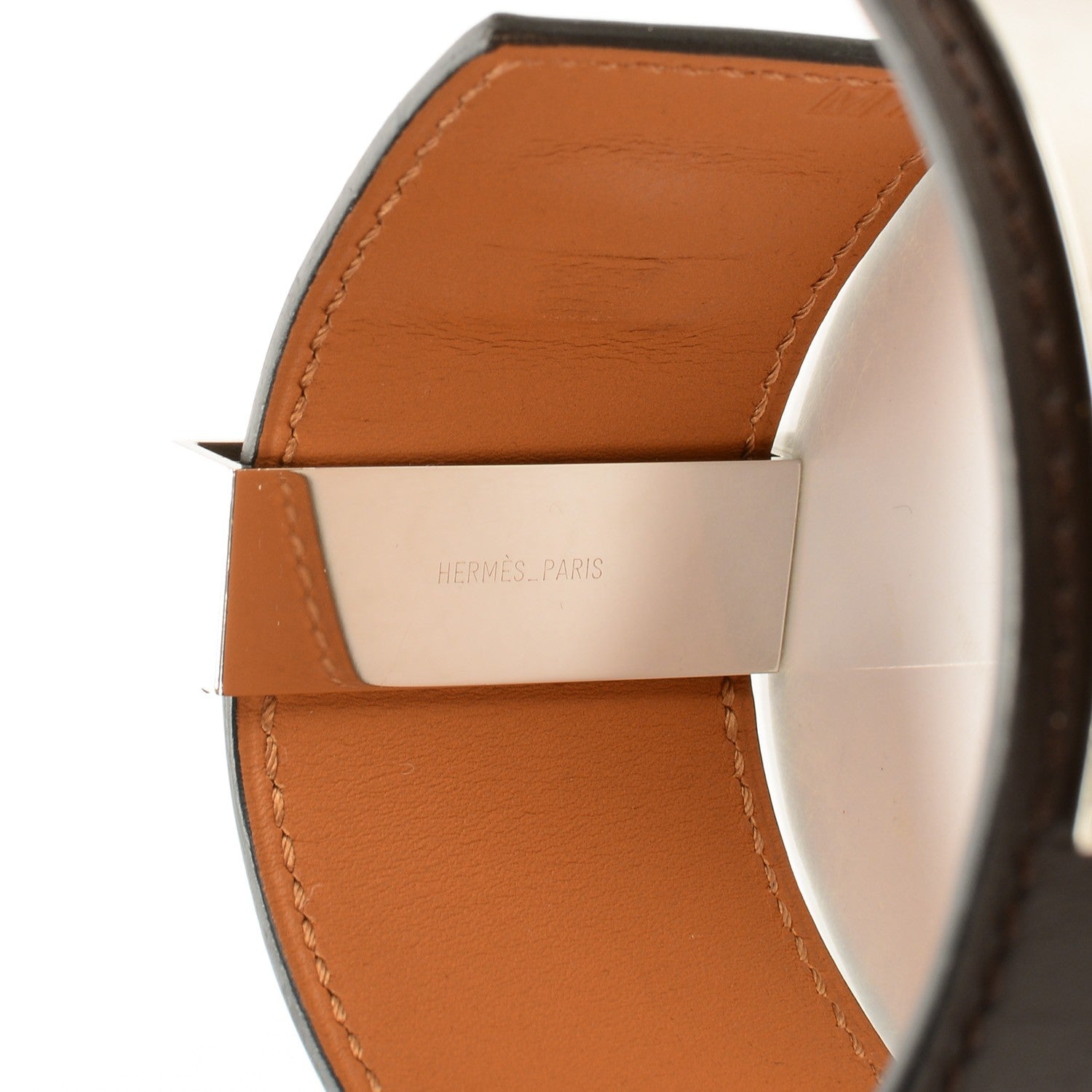 Hermes Chamonix Collier De Chien CDC Bracelet S Chocolate 6 of 7