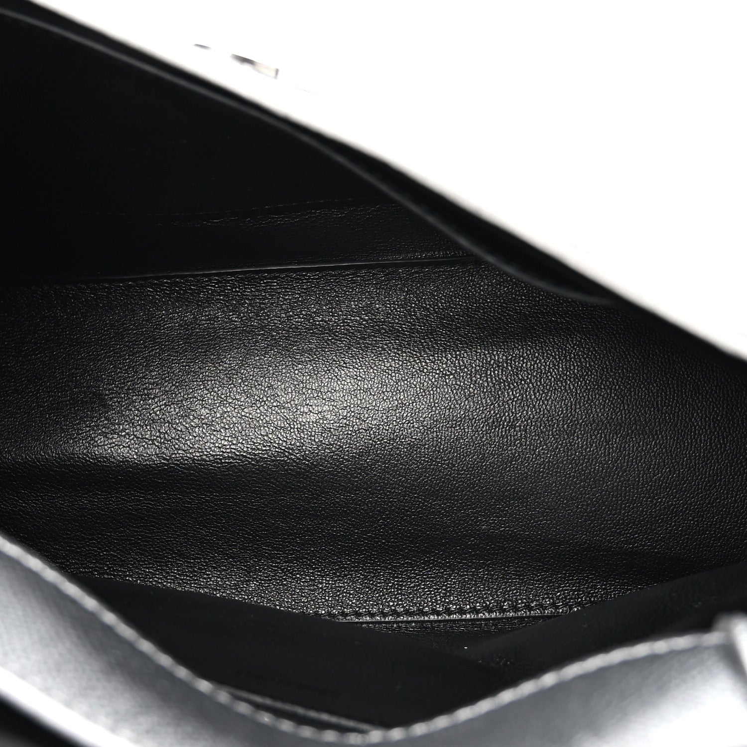Balenciaga Metallic Soft Textured Calfskin Small Downtown Shoulder Bag Silver 5 of 10