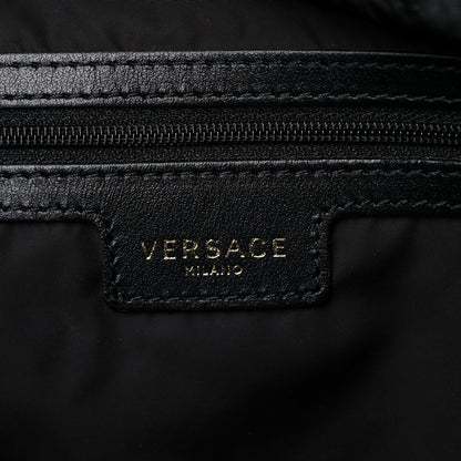 Versace Nylon Medusa Print Tote Black 6 of 9