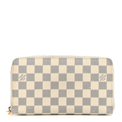 Louis Vuitton Damier Azur Zippy Organizer Wallet 1 of 9