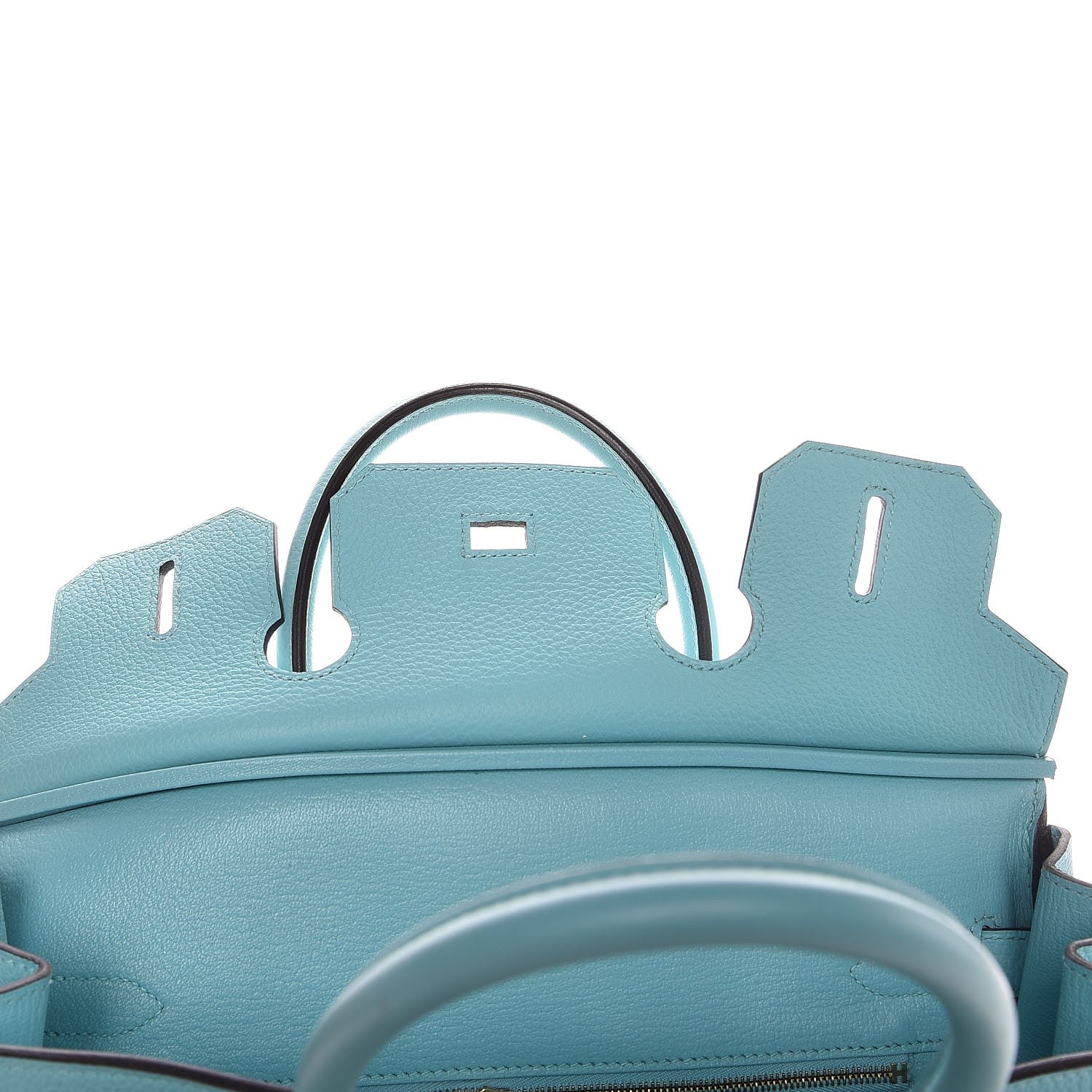 Hermes Togo Birkin 30 Bleu Atoll 9 of 35
