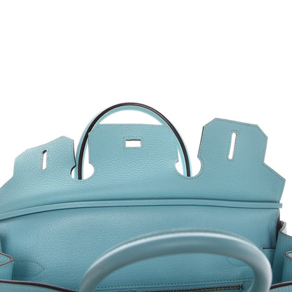 Hermes Togo Birkin 30 Bleu Atoll 9 of 35