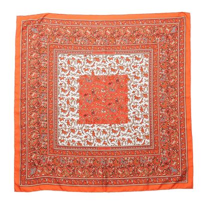 Hermes Silk Chasse En Inde Scarf 90 1 of 6