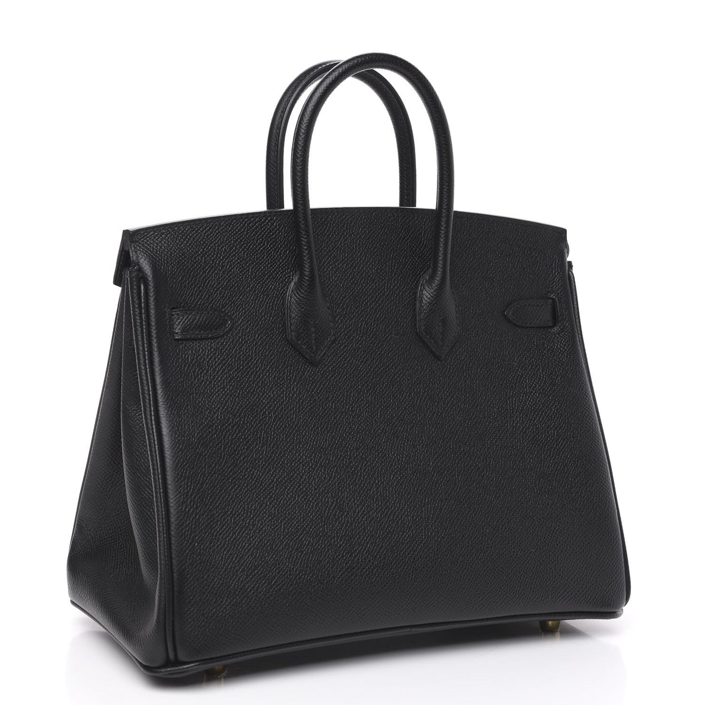 Epsom Horseshoe Birkin 25 Black Raisin
