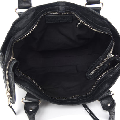 Balenciaga Agneau Giant 21 Silver Hardware Part Time Black 5 of 10