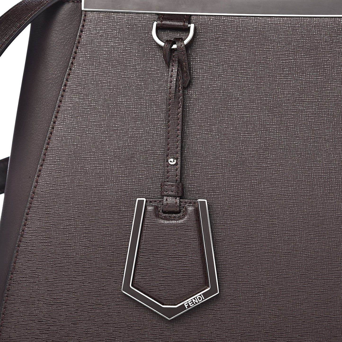 Vitello Elite Regular 2Jours Tote Caffe Noir