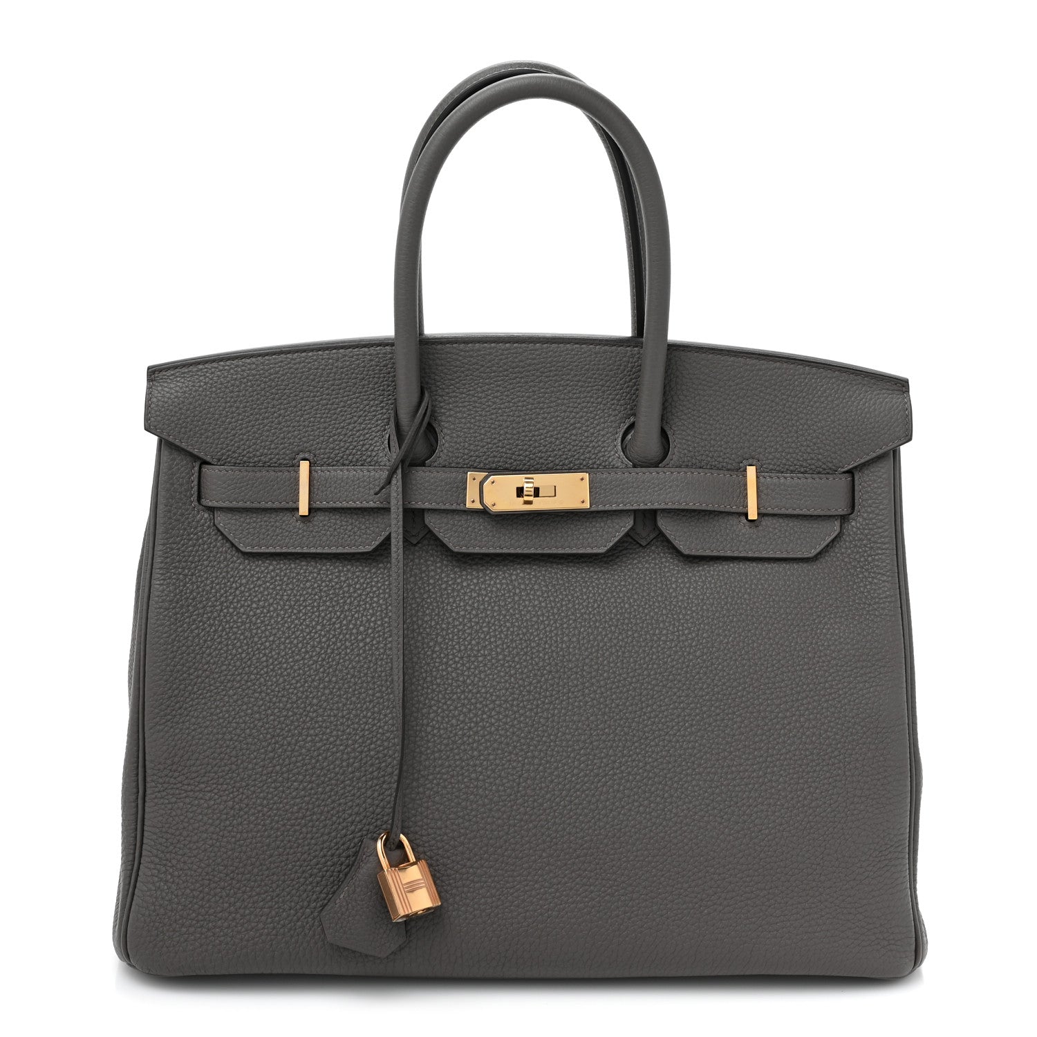 Hermes Togo Birkin 35 Etain 1 of 14