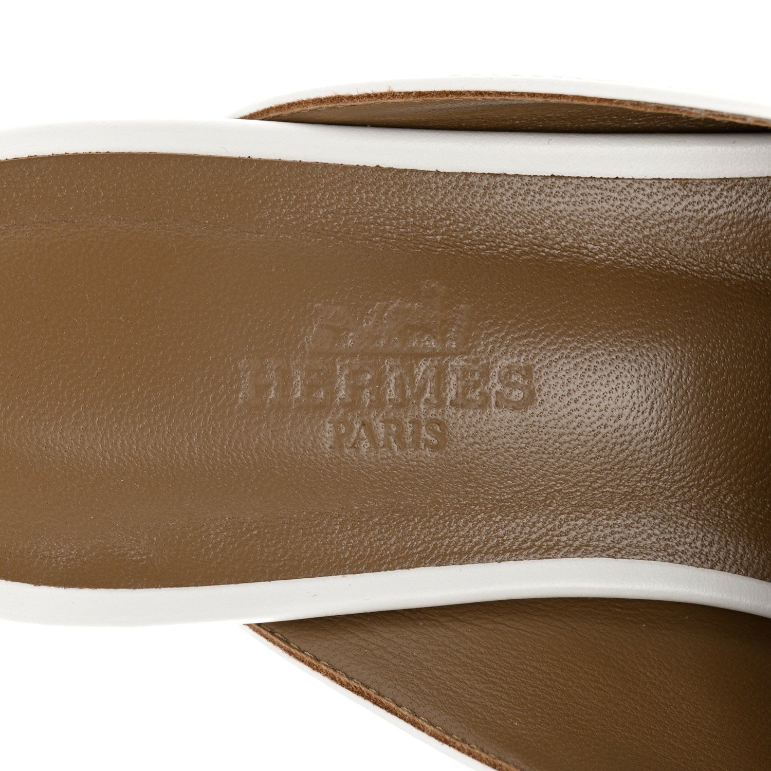 Hermes Calfskin Oz Mules 36 White 6 of 9
