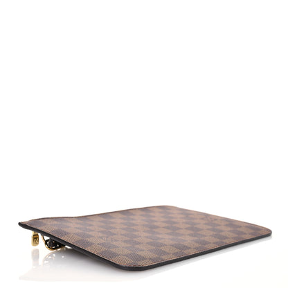Louis Vuitton Damier Ebene Neverfull MM GM Pochette 4 of 9
