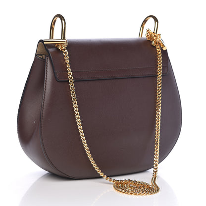 Chloe Calfskin Calf Hair Leopard Print Drew Shoulder Bag 3 of 12