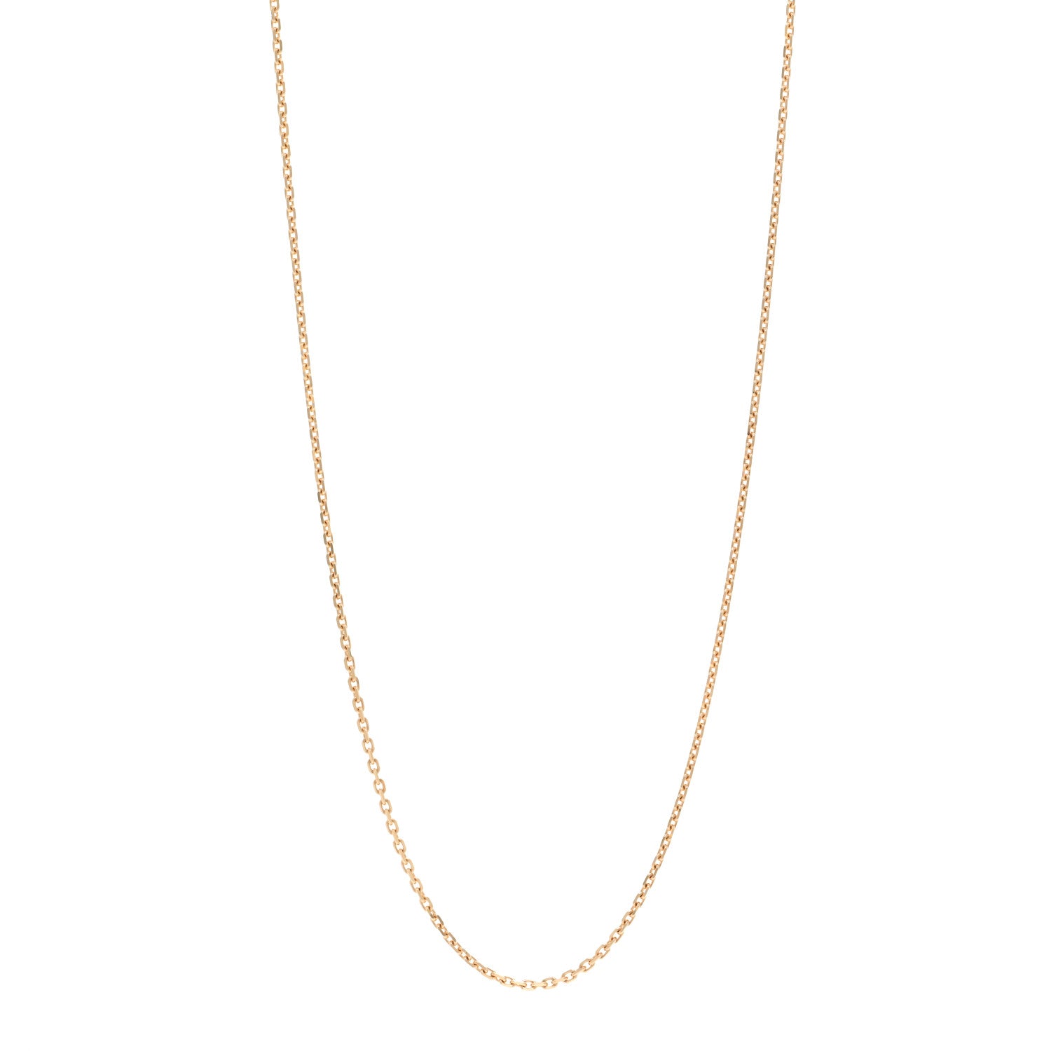 Van Cleef & Arpels 18K Yellow Gold Trace Chain 70cm 1 of 5