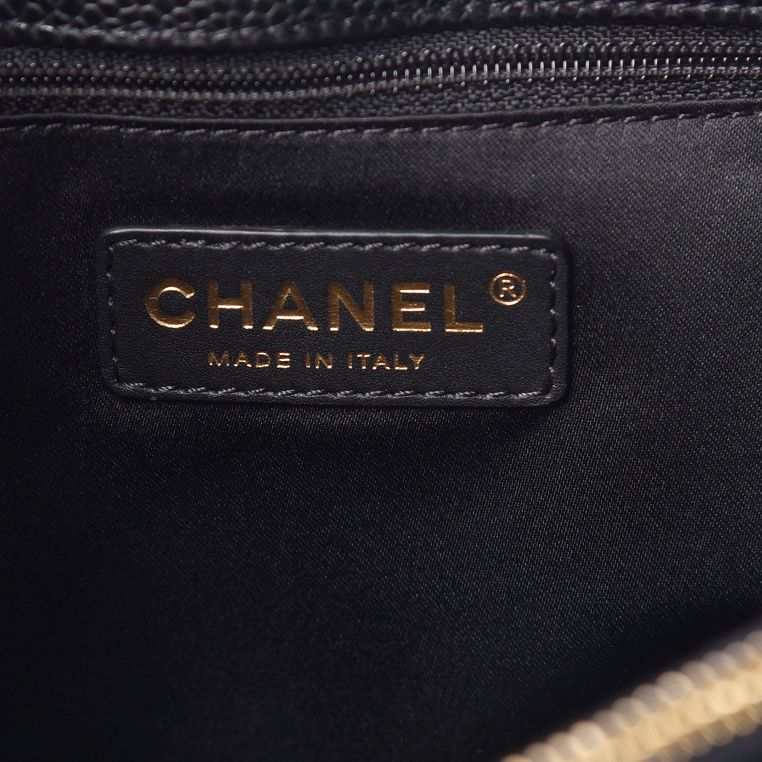 Chanel Caviar Quilted Grand Shopping Tote GST Black 6 of 11
