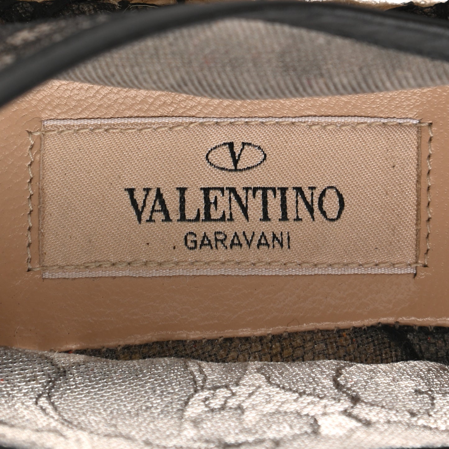 Lace Espadrilles 35 Black