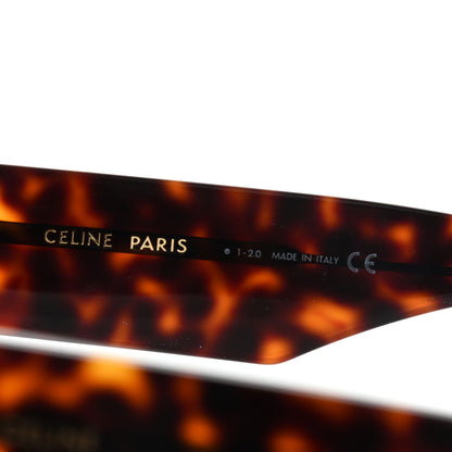 Celine Acetate Rectangular Sunglasses CL400921 Dark Havana 5 of 7