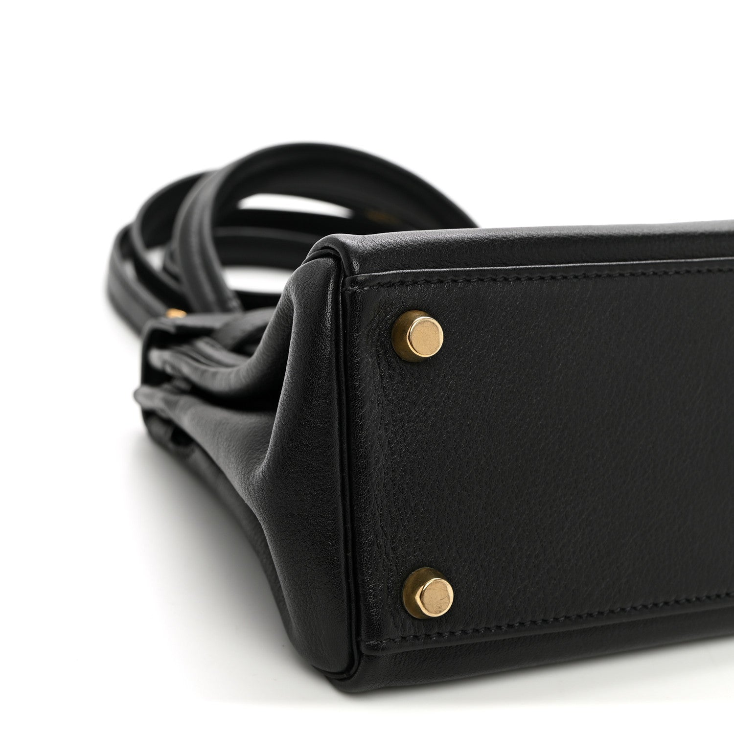 Hermes Veau Gulliver Kelly Retourne 20 Black 8 of 9