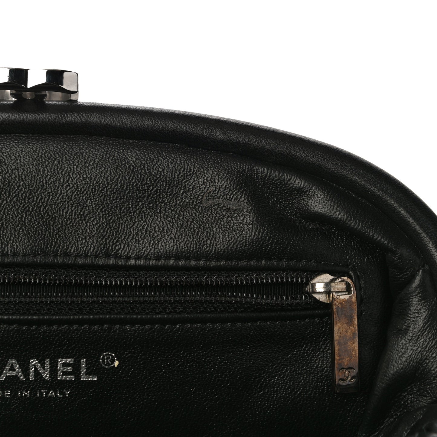 Lambskin Quilted Timeless Clutch Black