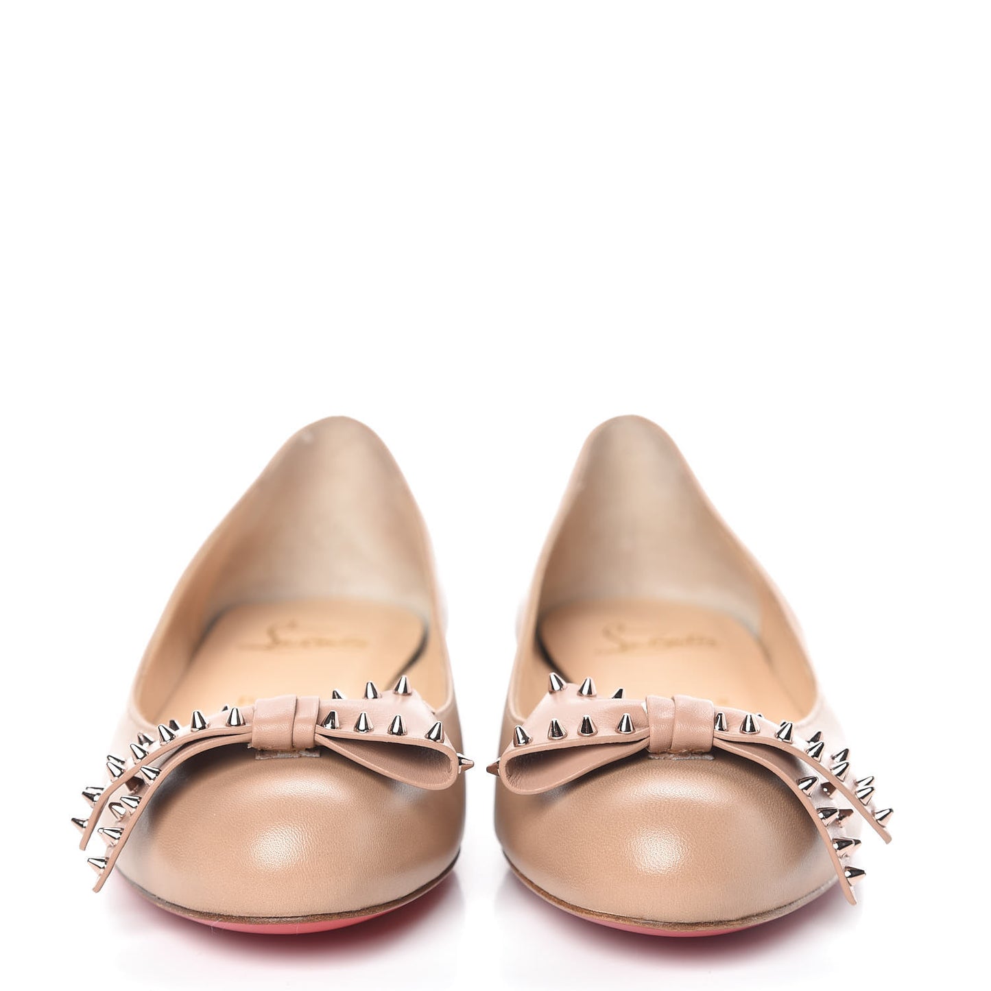 Nappa Ballalarina Flats 36 Nude