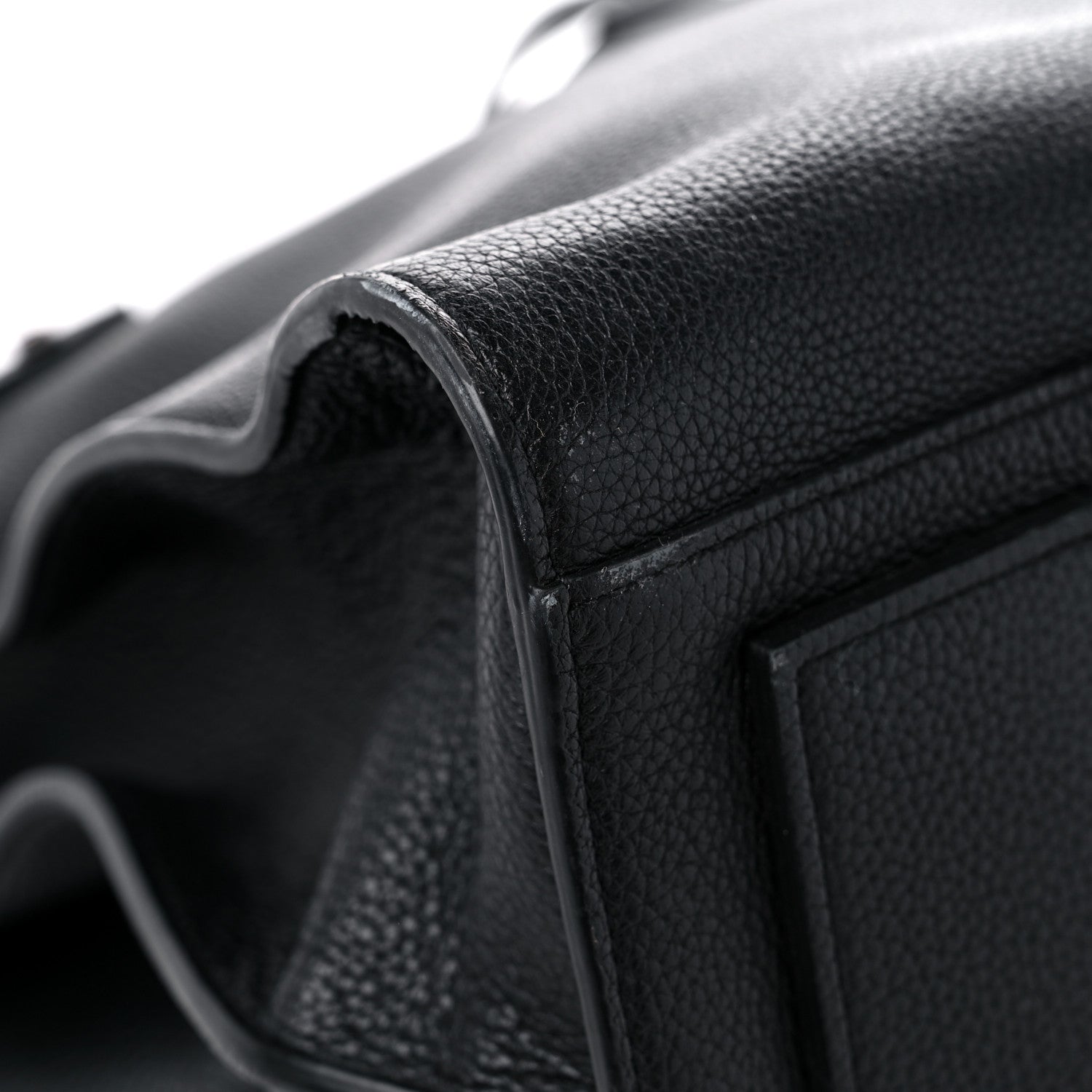 Saint Laurent Grained Calfskin Medium Souple Sac De Jour Duffle Black 15 of 33