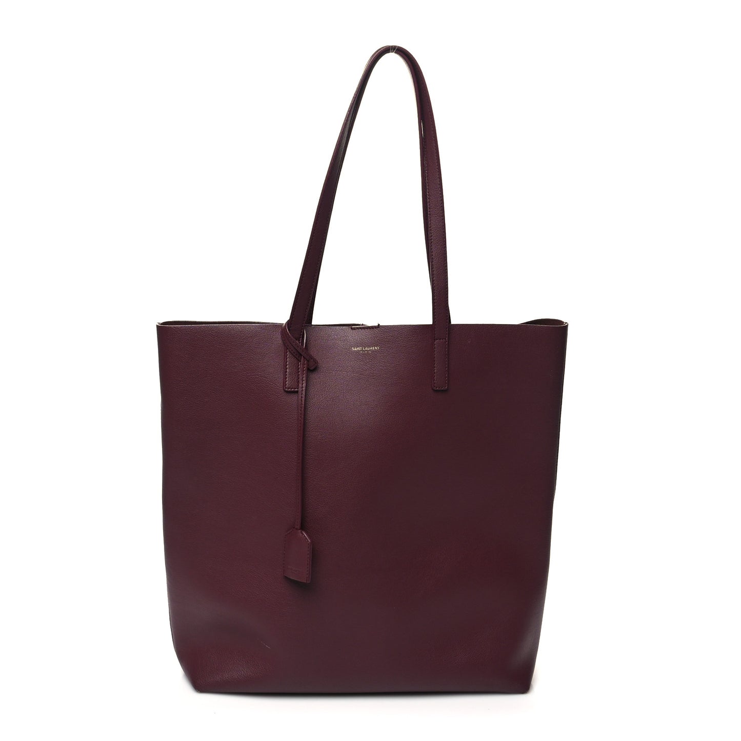 Calfskin Medium Shopping Tote Palissandre