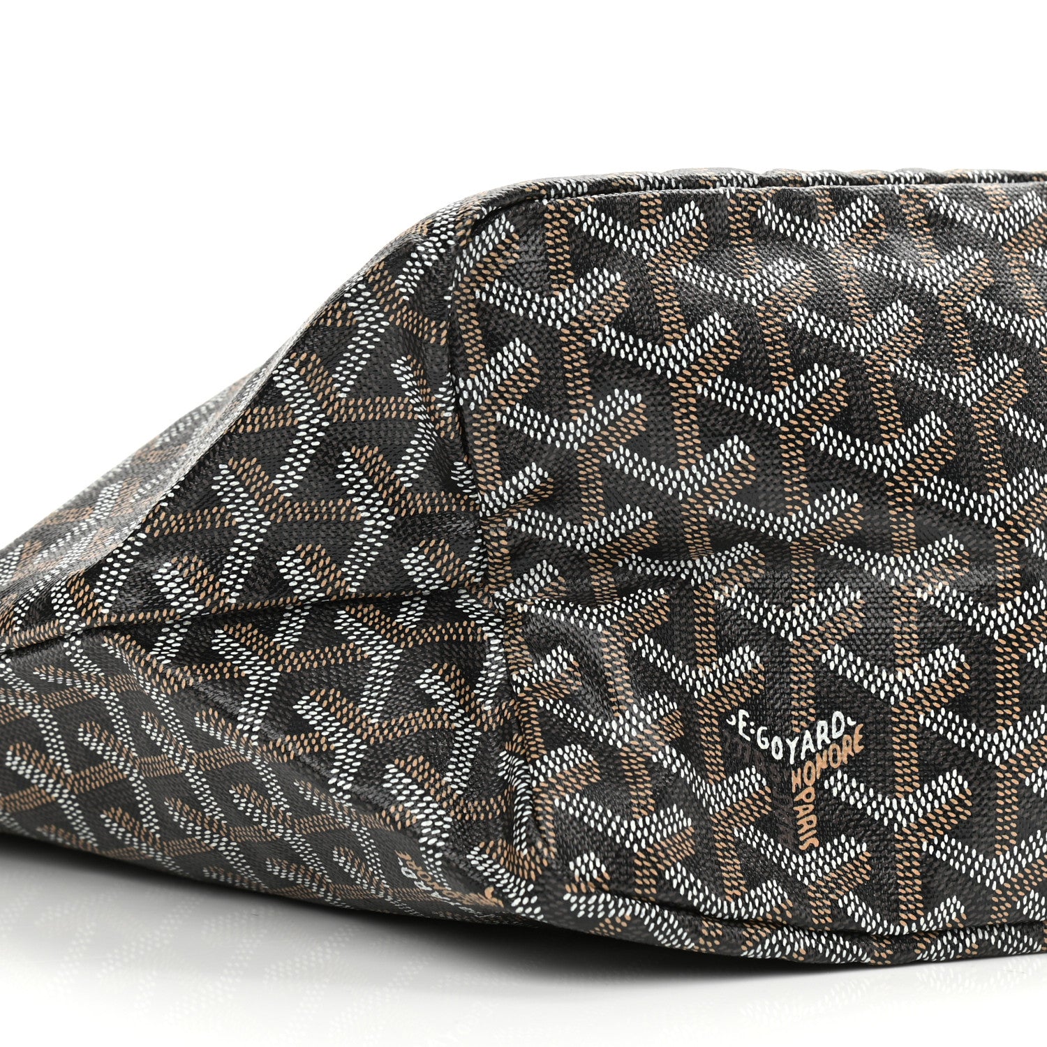 Goyard Goyardine Saint Louis PM Black Gold 9 of 11