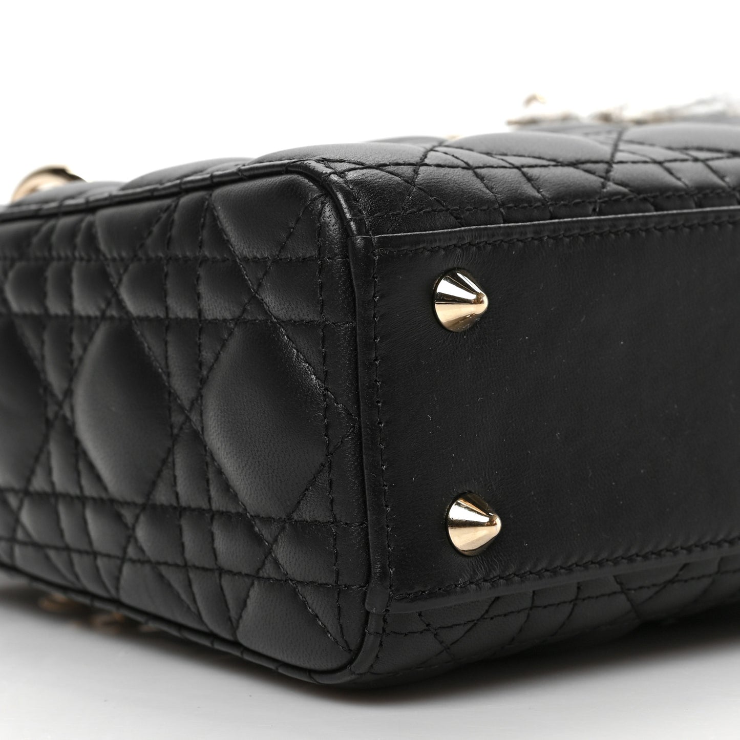Lambskin Cannage Small My ABCDior Lady Dior Black