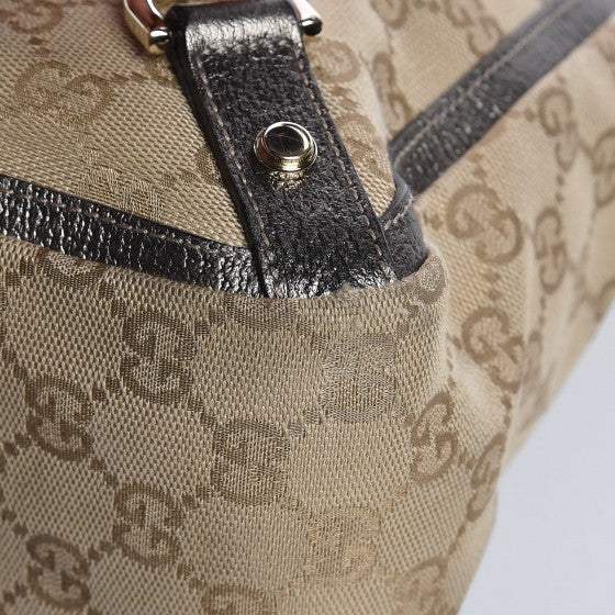 Monogram Medium Abbey Tote Metallic