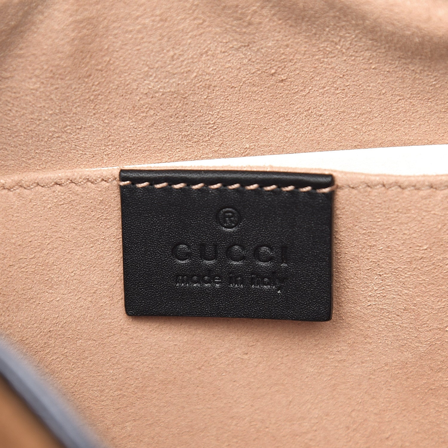 Gucci Suede Small Ophidia Belt Bag 85 34 Brown 5 of 9