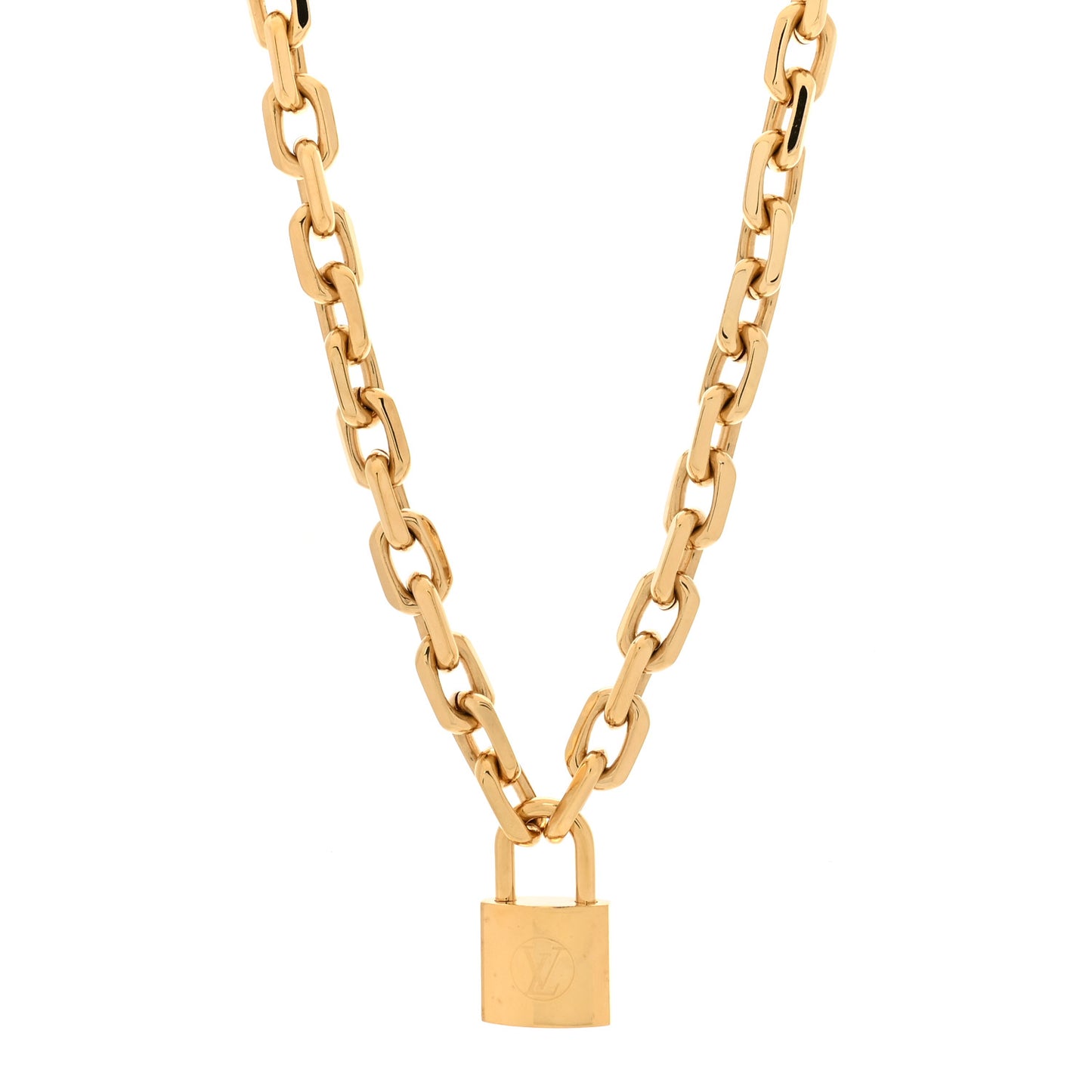 LV Edge Necklace Cadenas Gold