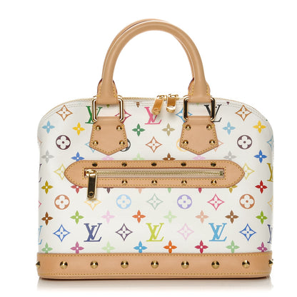 Louis Vuitton Monogram Multicolor Alma White 1 of 8