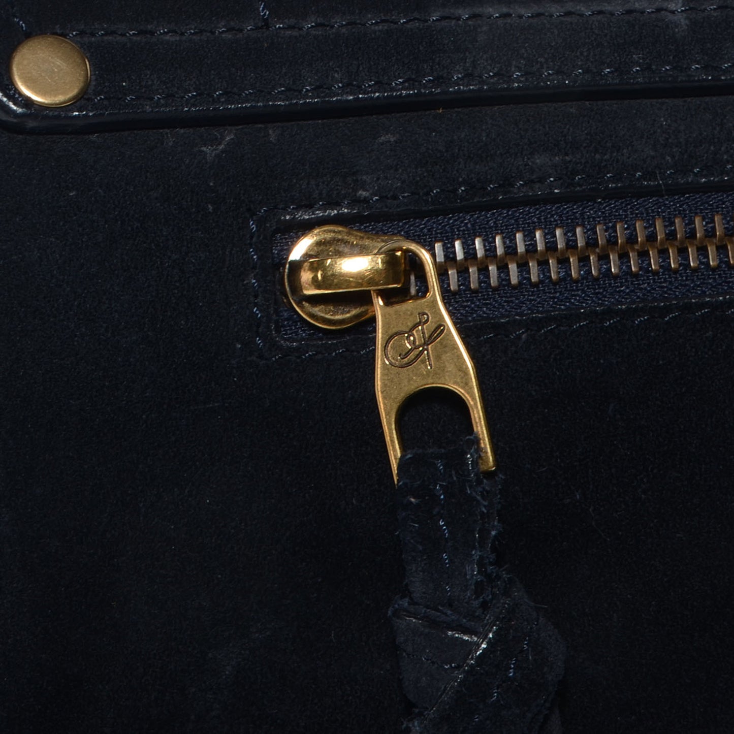 Suede PS1 Medium Satchel Navy