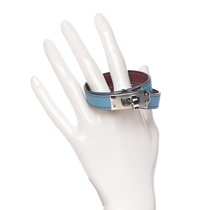 Hermes Swift Colorblock Kelly Double Tour Bracelet T2 Bleu Du Norr Rouge H 2 of 7