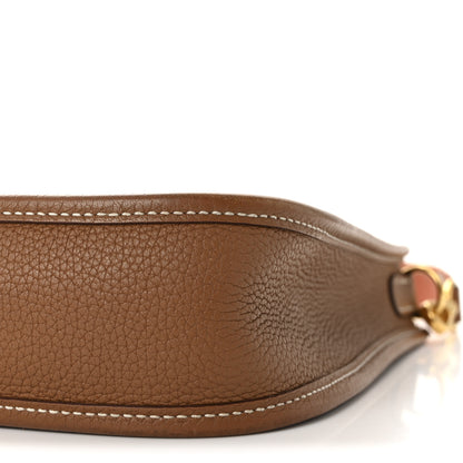 Hermes Taurillon Maurice Amazone Evelyne TPM Gold Cuivre 9 of 10