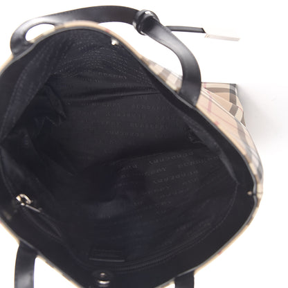 Burberry House Check Medium Tote Black 5 of 10